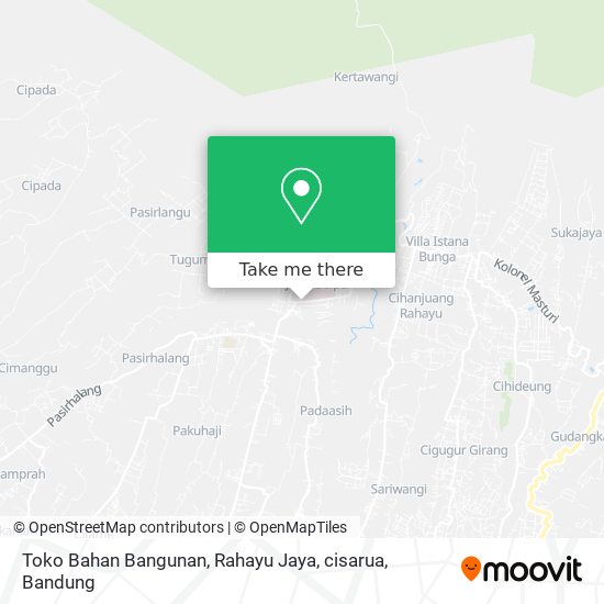Toko Bahan Bangunan, Rahayu Jaya, cisarua map