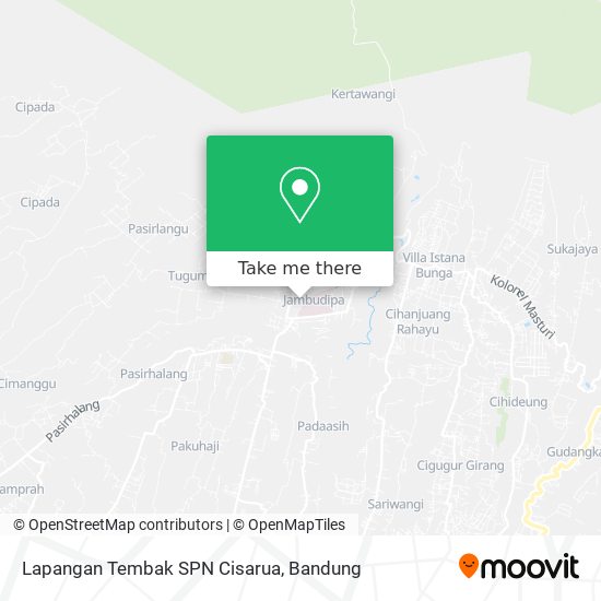 Lapangan Tembak SPN Cisarua map