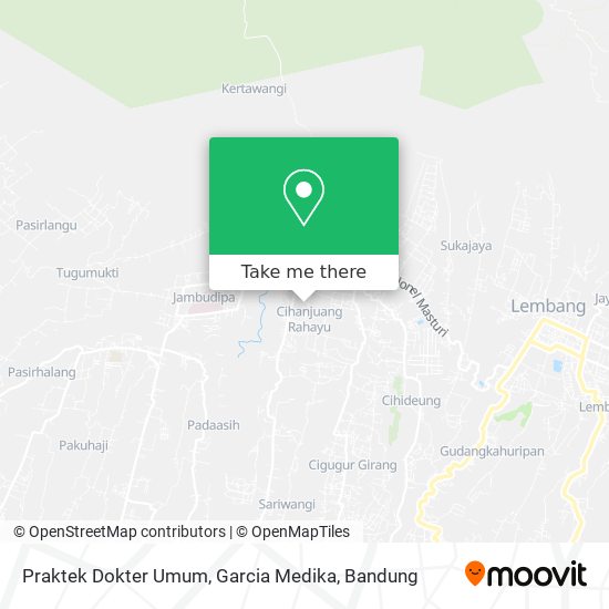 Praktek Dokter Umum, Garcia Medika map