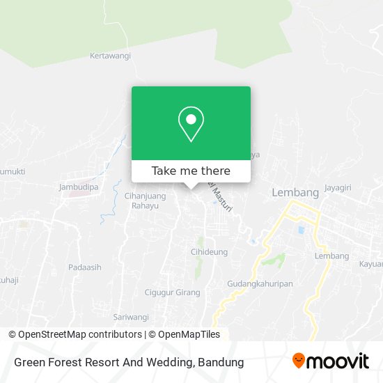 Green Forest Resort And Wedding map