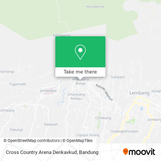 Cross Country Arena Denkavkud map