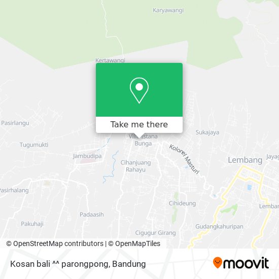 Kosan bali ^^ parongpong map