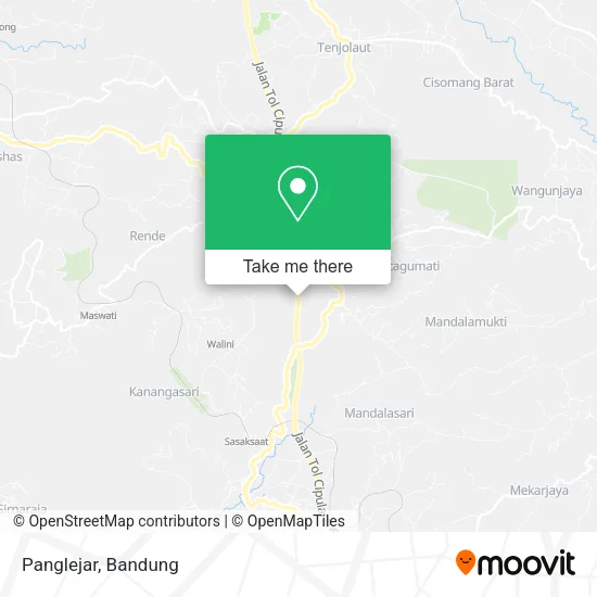 Panglejar map