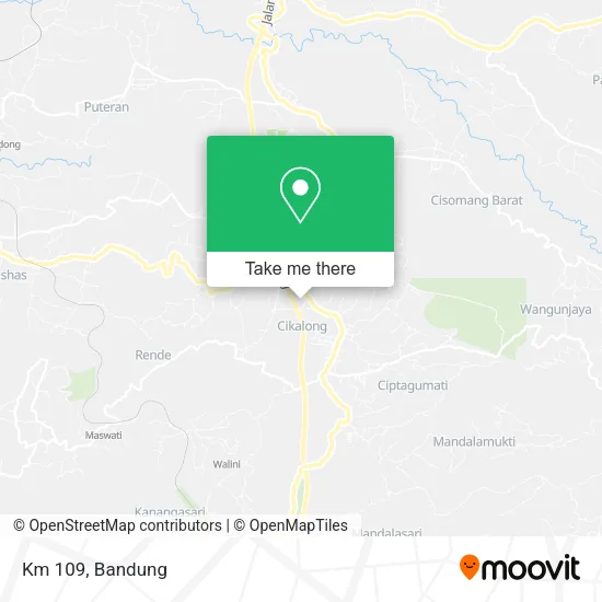 Km 109 map