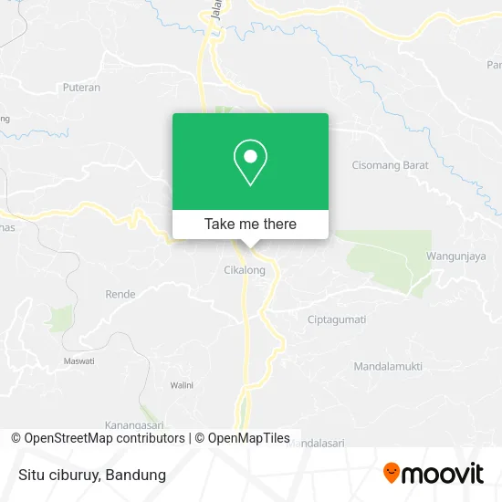 Situ ciburuy map