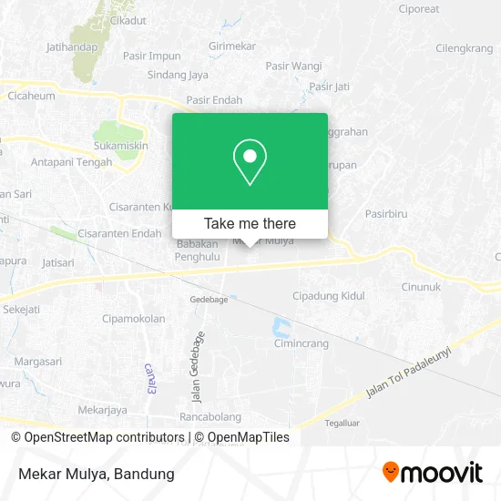 Mekar Mulya map