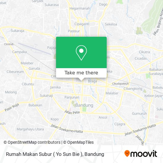 Rumah Makan Subur ( Yo Sun Bie ) map