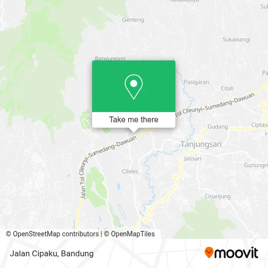 Jalan Cipaku map