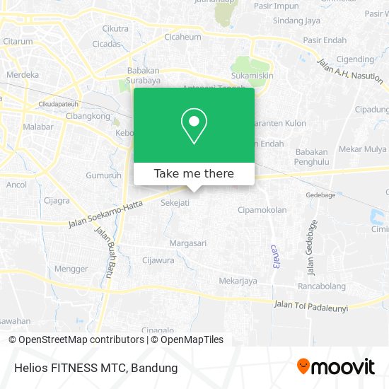 Helios FITNESS MTC map