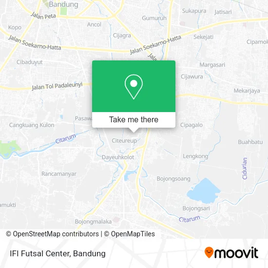 IFI Futsal Center map