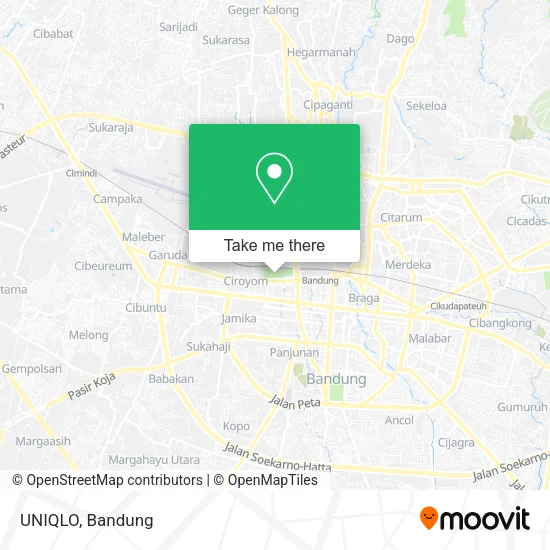 UNIQLO map