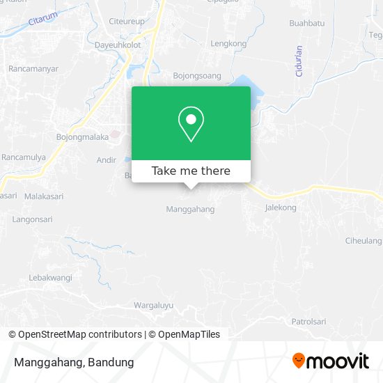 Manggahang map