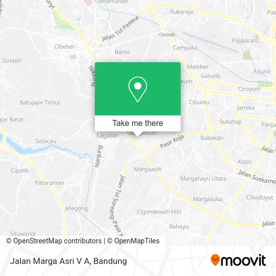 Jalan Marga Asri V A map