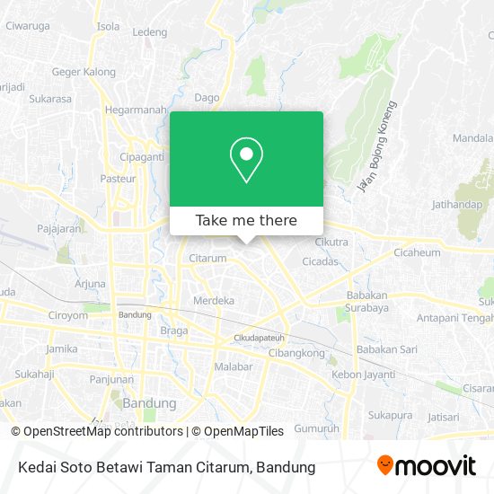 Kedai Soto Betawi Taman Citarum map