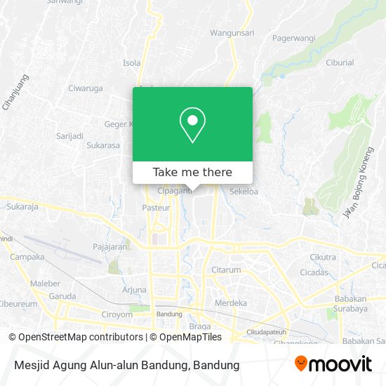 Mesjid Agung Alun-alun Bandung map