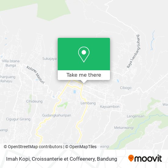 Imah Kopi, Croissanterie et Coffeenery map
