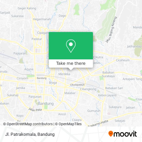 Jl. Patrakomala map