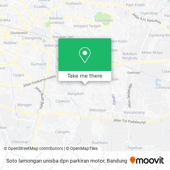 Soto lamongan unisba dpn parkiran motor map