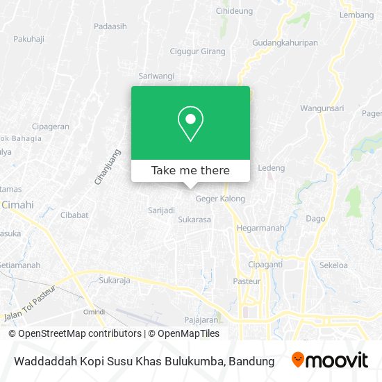 Waddaddah Kopi Susu Khas Bulukumba map