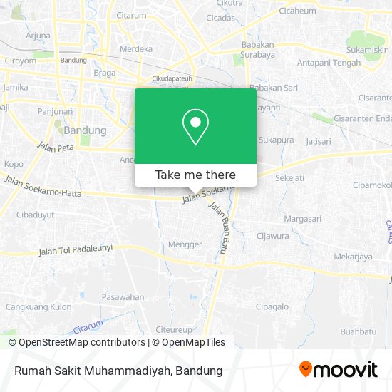 Rumah Sakit Muhammadiyah map