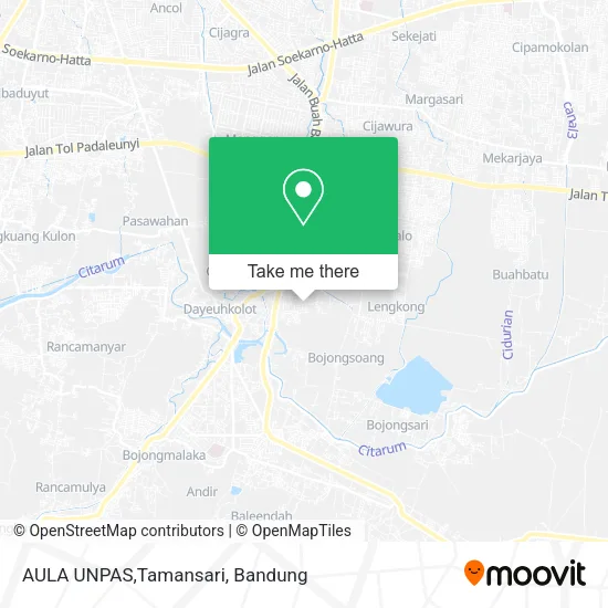 AULA UNPAS,Tamansari map