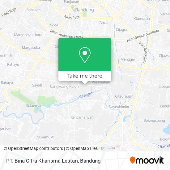 PT. Bina Citra Kharisma Lestari map