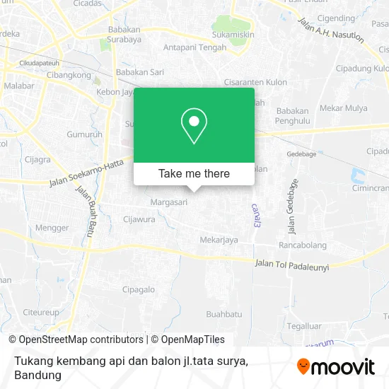 Tukang kembang api dan balon jl.tata surya map