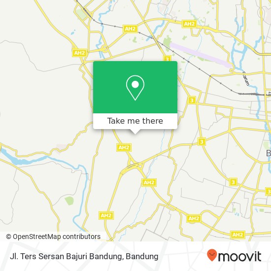 Jl. Ters Sersan Bajuri Bandung map