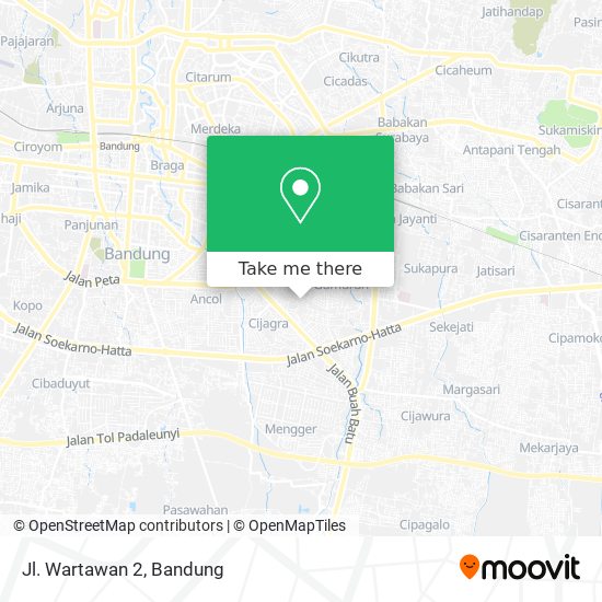 Jl. Wartawan 2 map