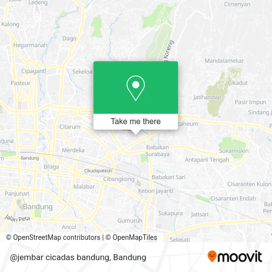 @jembar cicadas bandung map