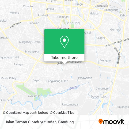 Jalan Taman Cibaduyut Indah map