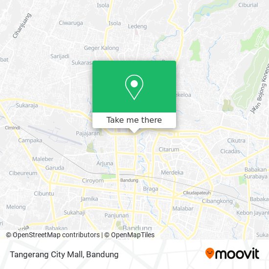 Tangerang City Mall map