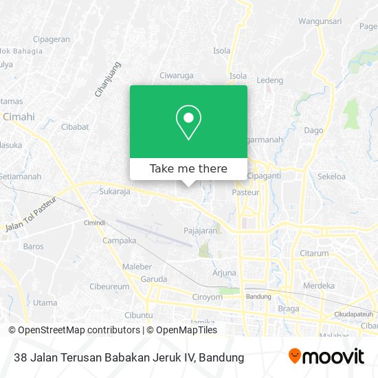 38 Jalan Terusan Babakan Jeruk IV map