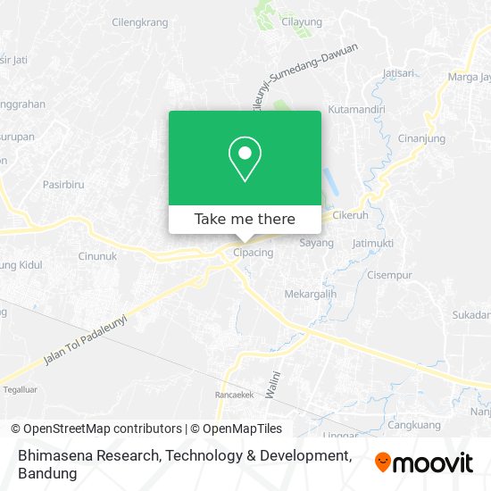 Bhimasena Research, Technology & Development map