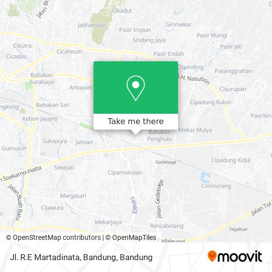 Jl. R.E Martadinata, Bandung map
