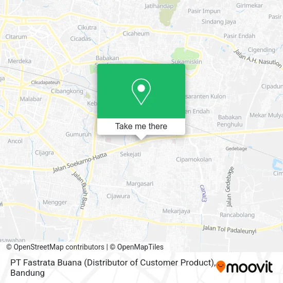 PT Fastrata Buana (Distributor of Customer Product) map