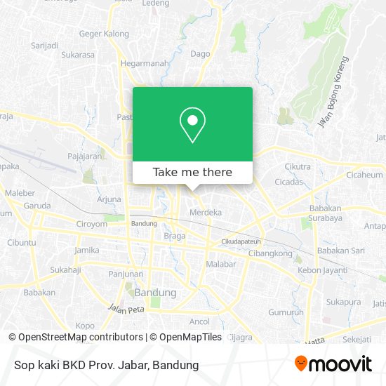 Sop kaki BKD Prov. Jabar map