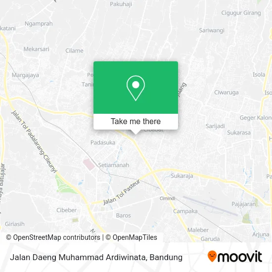 Jalan Daeng Muhammad Ardiwinata map