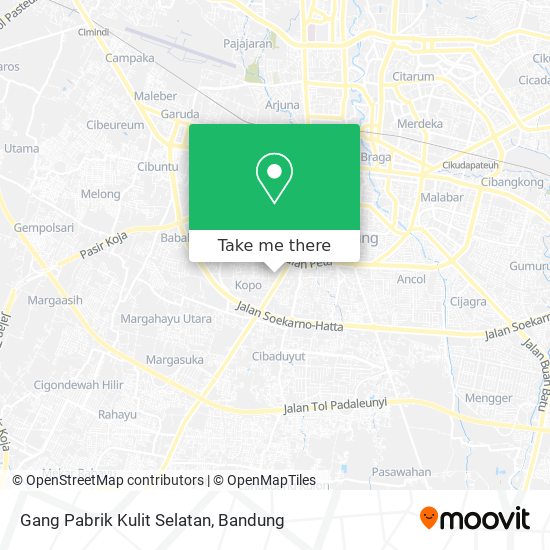 Gang Pabrik Kulit Selatan map