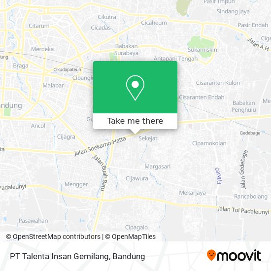 PT Talenta Insan Gemilang map