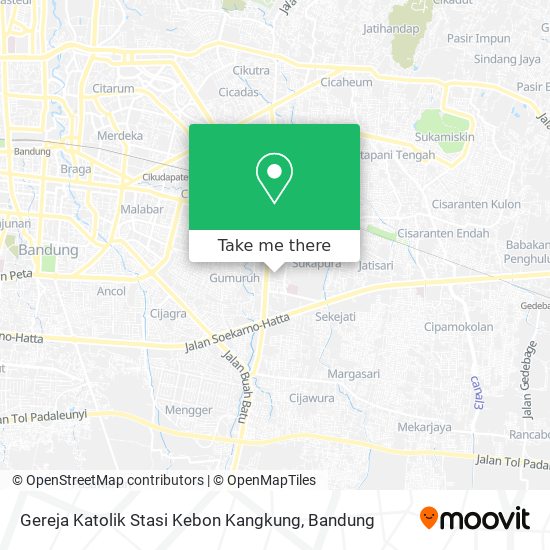 Gereja Katolik Stasi Kebon Kangkung map