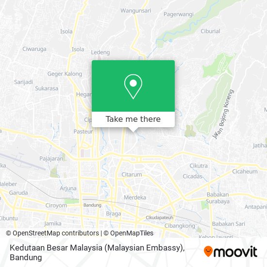 Kedutaan Besar Malaysia (Malaysian Embassy) map