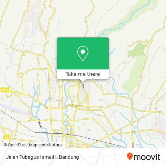 Jalan Tubagus Ismail I map