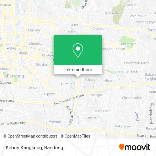 Kebon Kangkung map