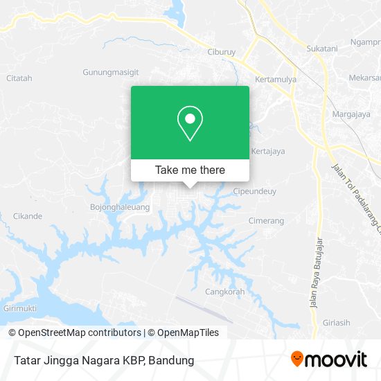 Tatar Jingga Nagara KBP map