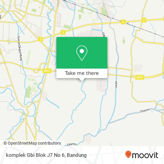 komplek Gbi Blok J7 No 6 map