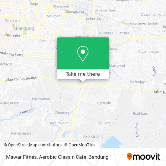 Mawar Fitnes, Aerobic Class n Cafe map