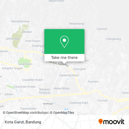 Kota Garut map