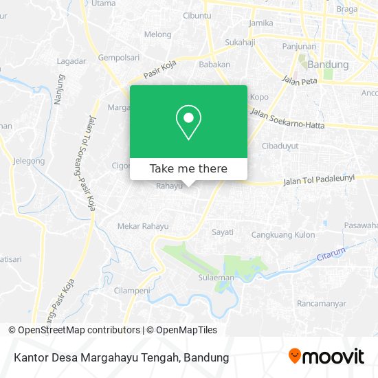 Kantor Desa Margahayu Tengah map