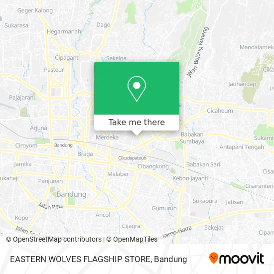 EASTERN WOLVES FLAGSHIP STORE map